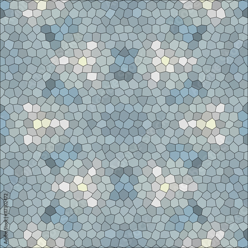 Kaleidoscopic low poly triangle style vector mosaic background