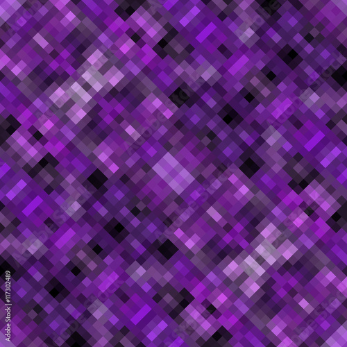 Kaleidoscopic low poly rhomb style vector mosaic background