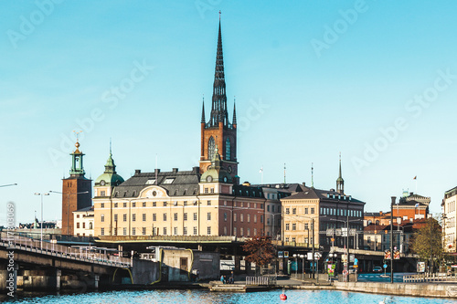 Buildings and Islands of Stockholm, Sweden