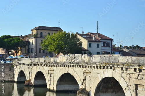 Tiberiusbrücke in Rimini