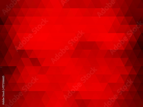 Abstract red and black mosa...