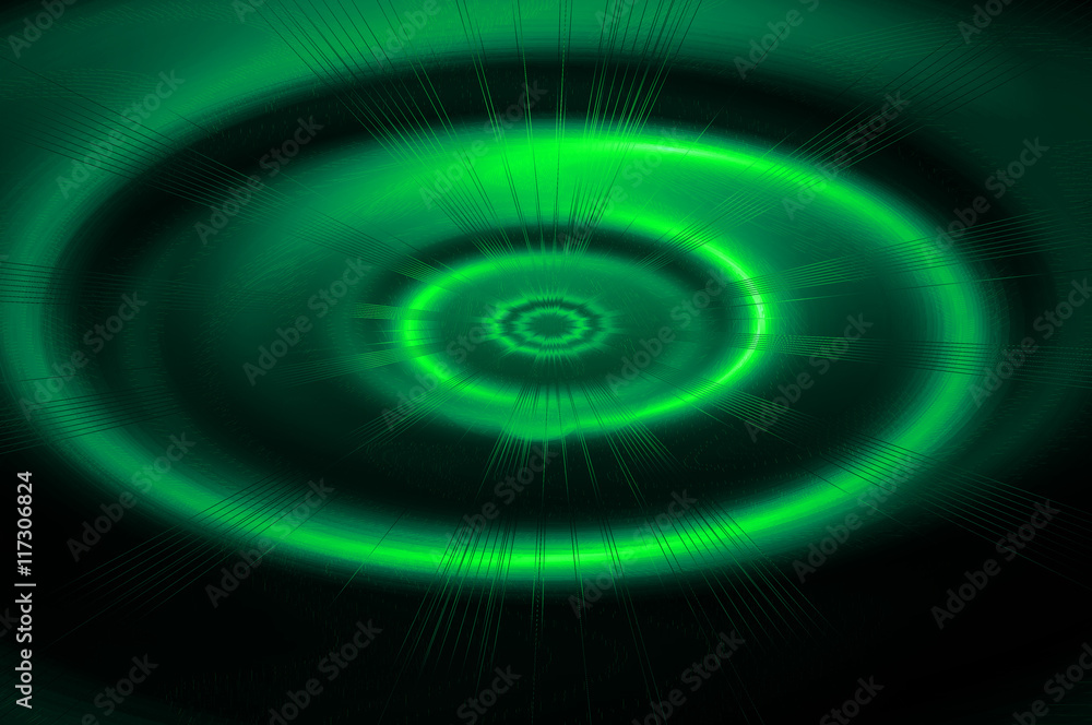 Radial convex shiny tech pattern - dark pastel green. Radial convex shiny tech pattern - dark pastel green.