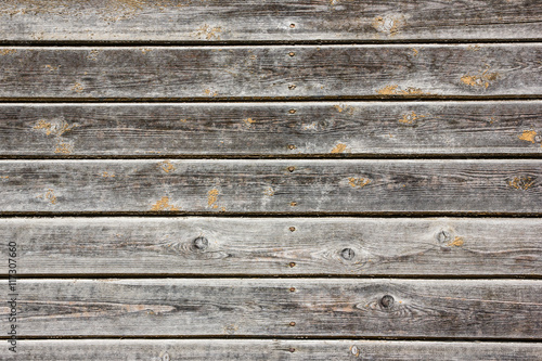 Grunge old weathered wood desks.