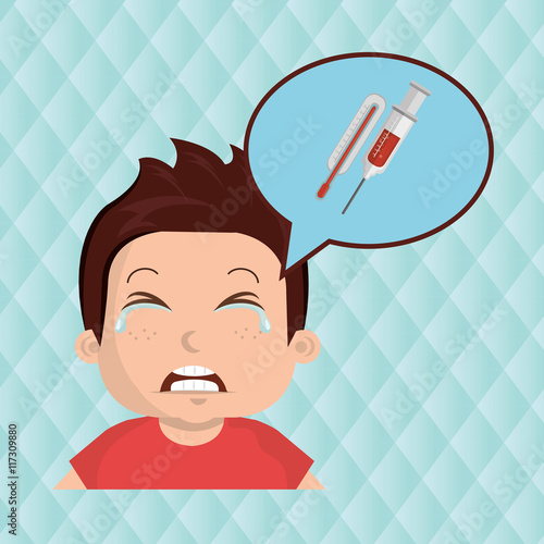 child cry fear medicine