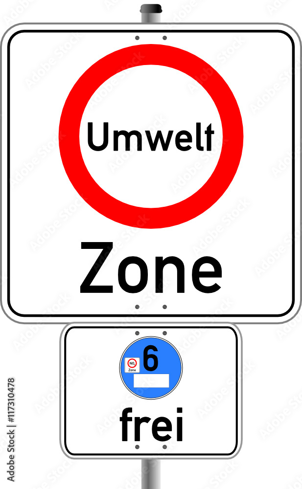 Blaue Plakette Euro 6 #160802-05 Blaue Plakette Euro 6 #160802-05