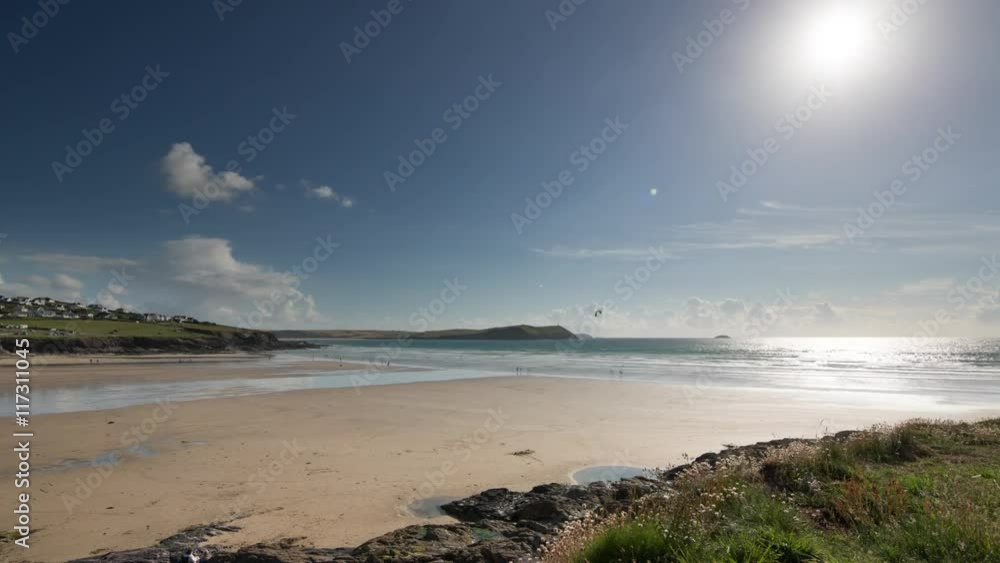 lovely early morning light of english beach lovely early morning light of english beach