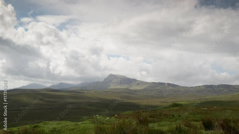 range of mountains scotland on sunny day range of mountains scotland on sunny day