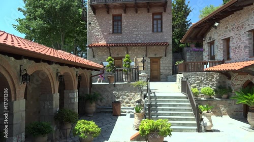 Territory of the Monastery of Great Meteoron. Meteora, Greece