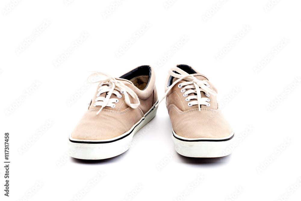 sneakers isolated on a white background