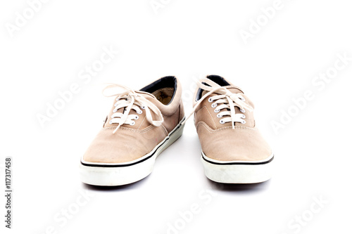 sneakers isolated on a white background