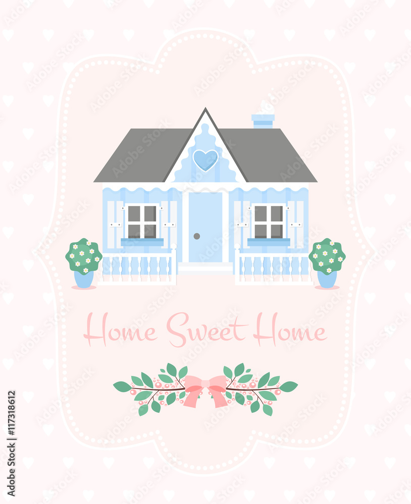 Home sweet home illustration