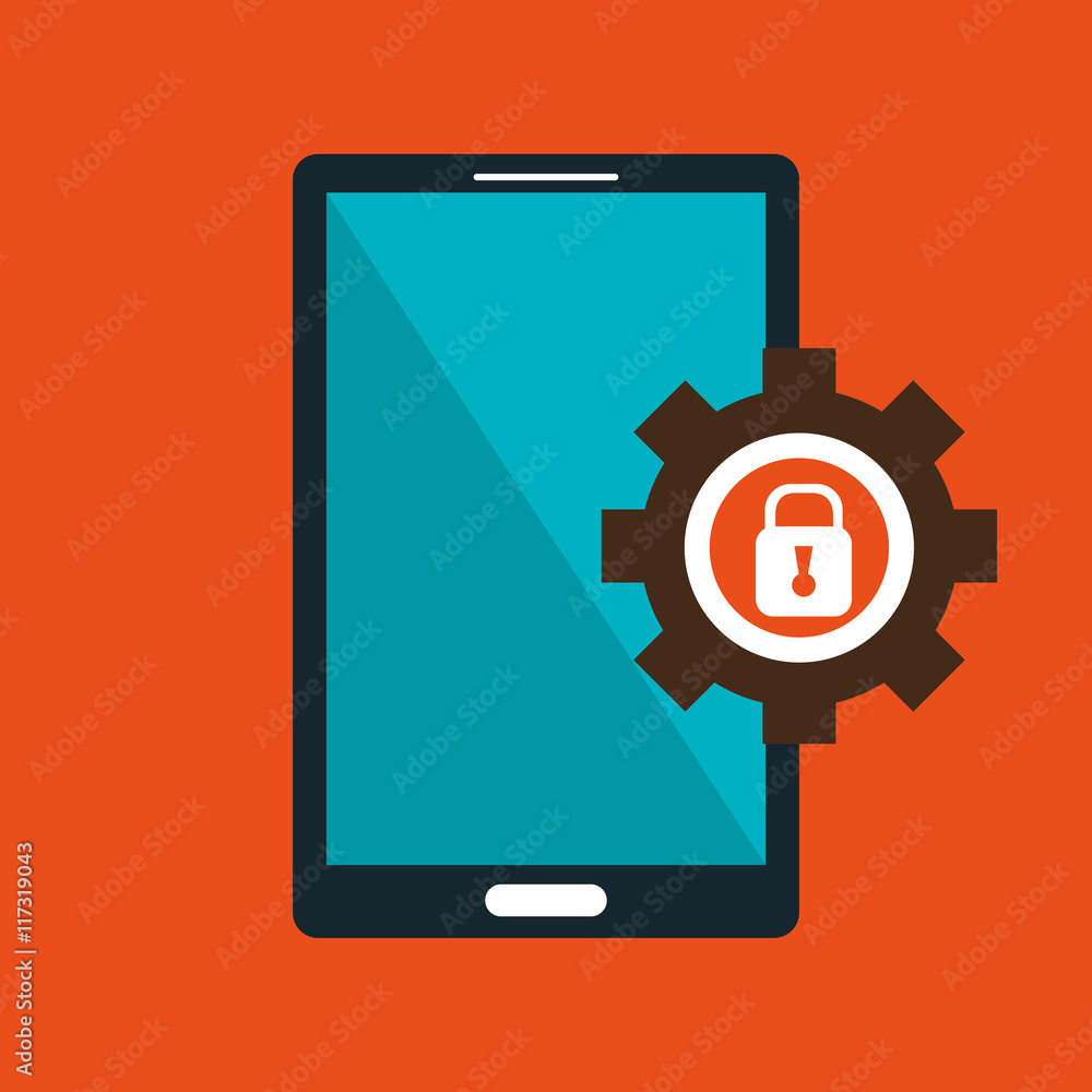 smartphone gear system symbol smartphone gear system symbol
