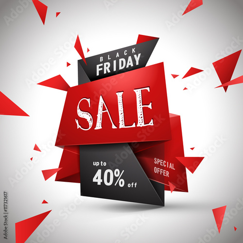 Modern bargain sale poster