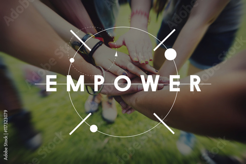 Empower Enable Inspire Lead Concept photo