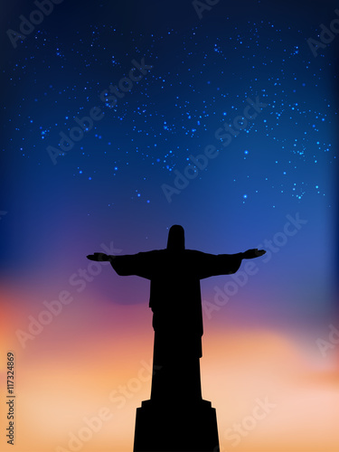Christ the Redeemer Statue,Rio de Janeiro, Brazil