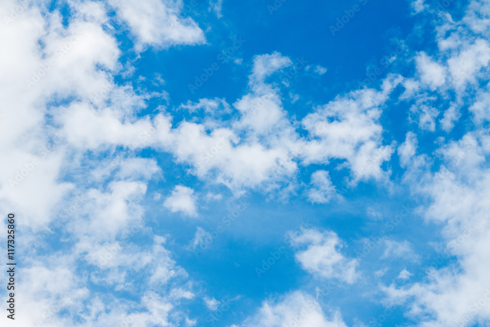 Obraz premium blue sky with cloud