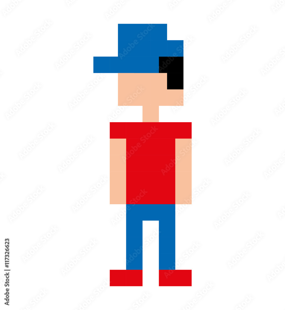 avatar player pixel icon