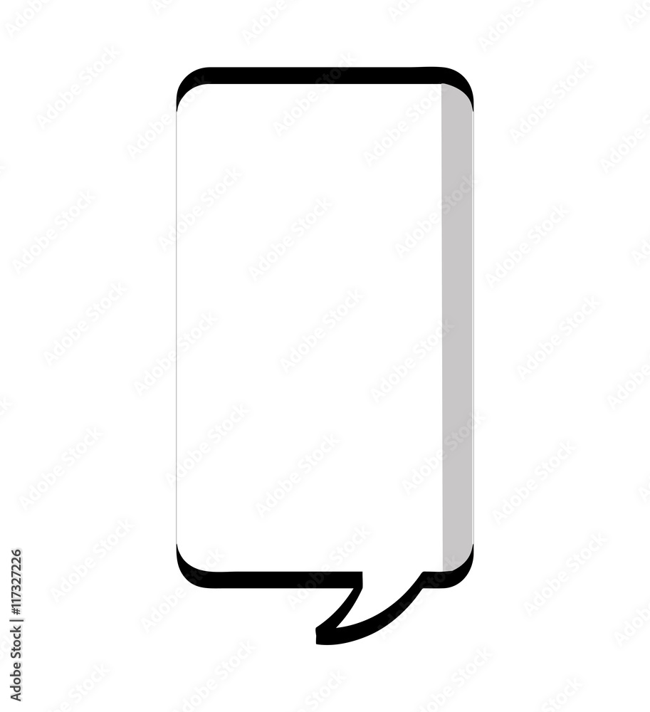 speech bubble monochrome message icon speech bubble monochrome message icon