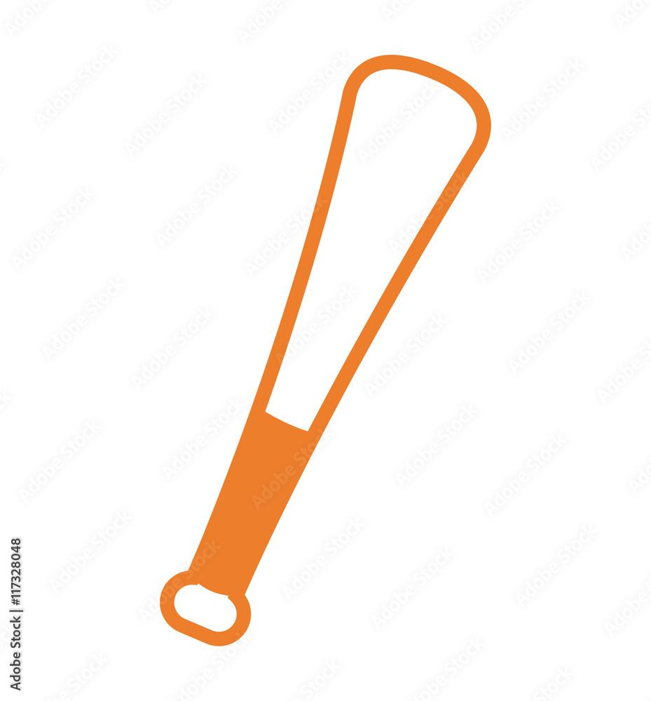 baseball bat isolated icon baseball bat isolated icon