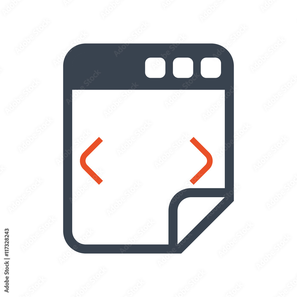 website online document internet icon. Isolated and flat illustration. Vector graphic website online document internet icon. Isolated and flat illustration. Vector graphic