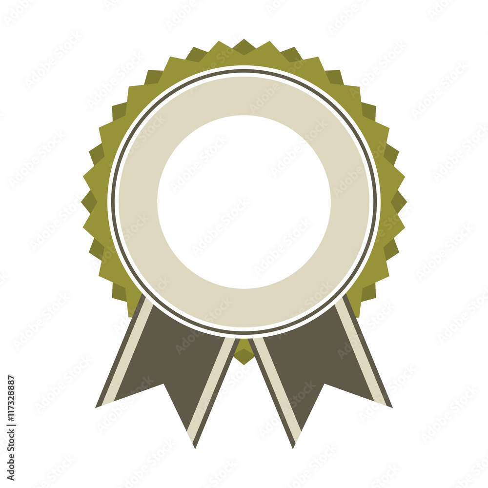 frame ribbon green icon frame ribbon green icon