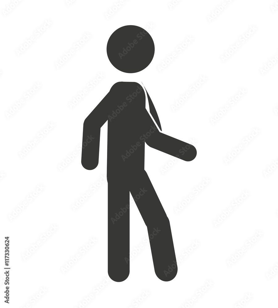 business man male silhouette isolated icon business man male silhouette isolated icon