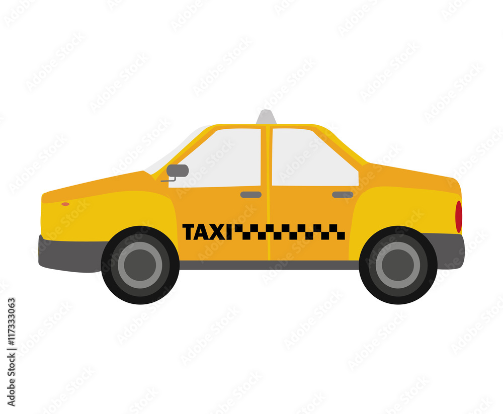 taxi car service public icon