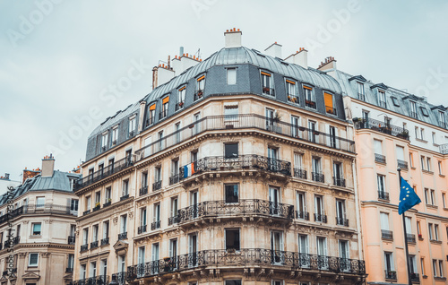 Chateaux styled apartment houses