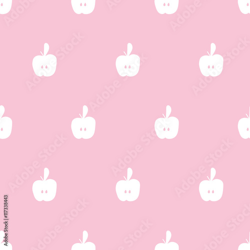 seamless apple pattern