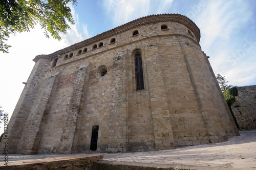 Church of Pals.Catalonia.Spain