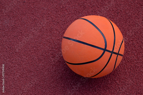 basketball ball on the field © StockBox