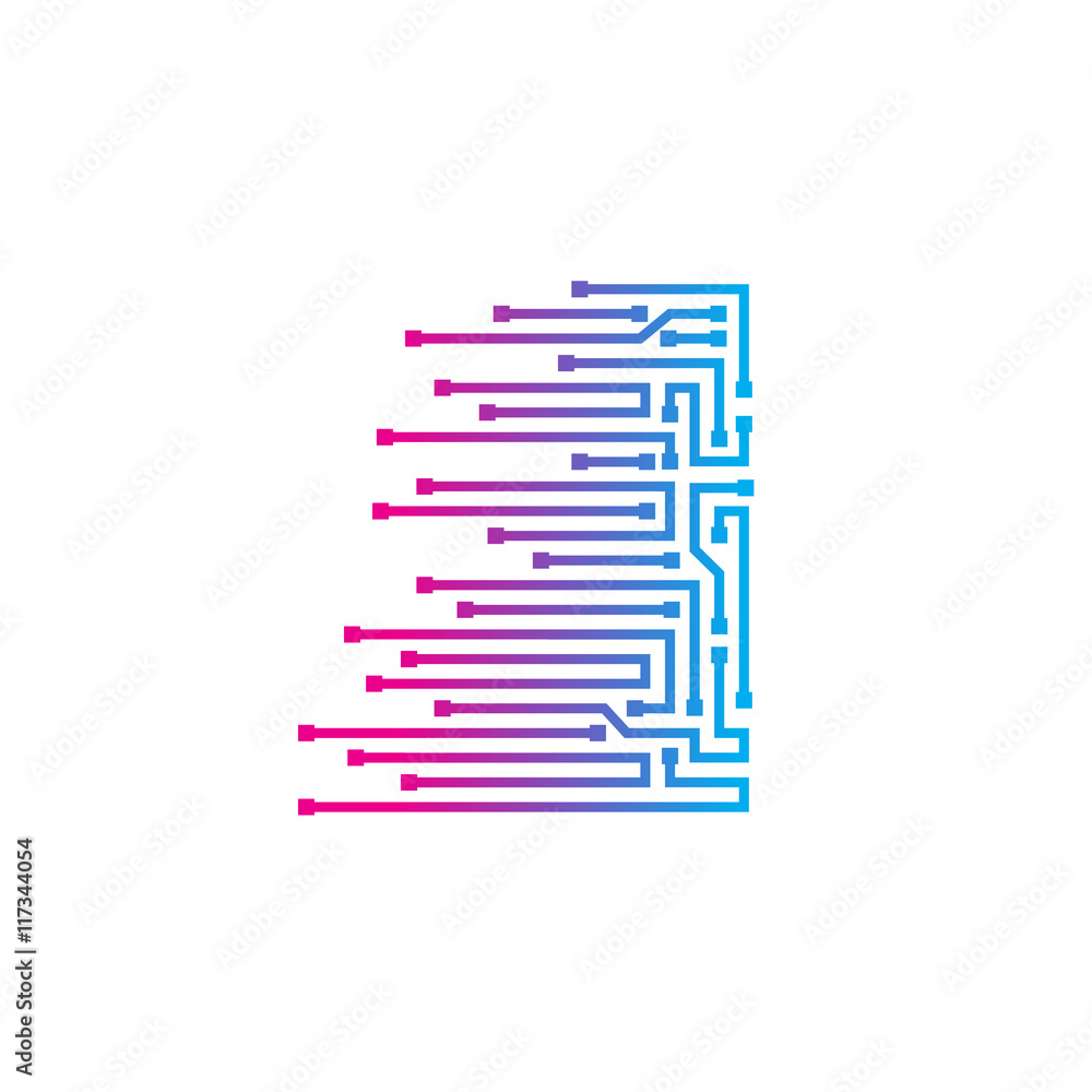 Letter I logo design template,technology,electronics,digital,logotype Letter I logo design template,technology,electronics,digital,logotype