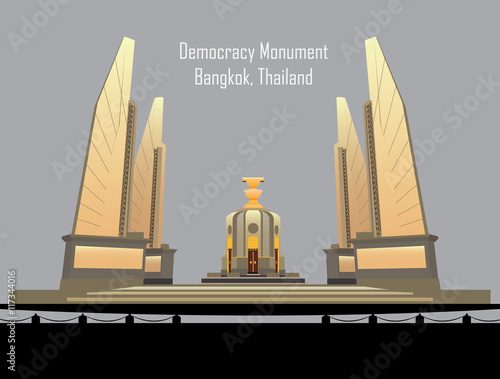 Democracy monument of thailand