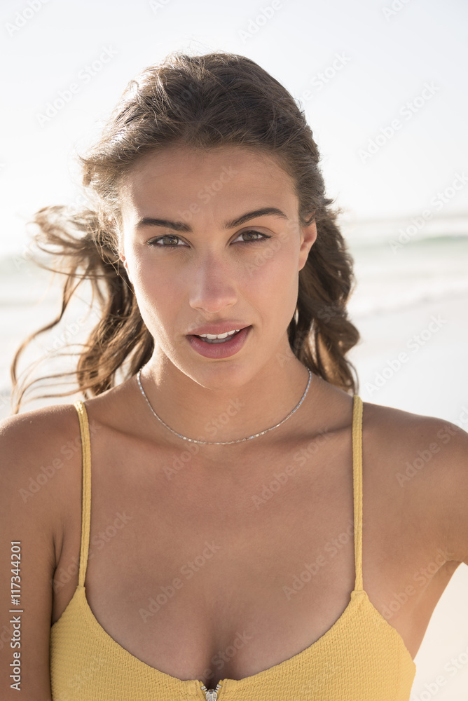 Happy beautiful young woman Happy beautiful young woman