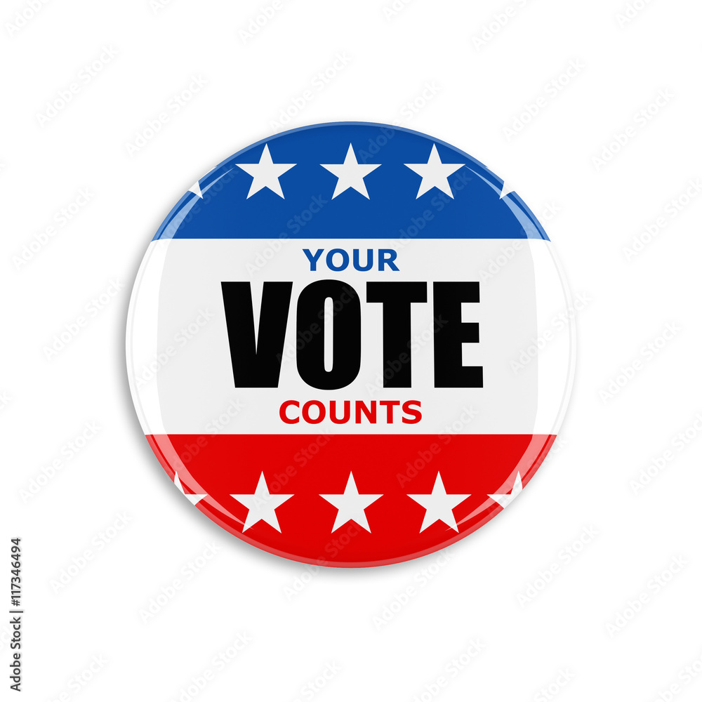 usa election pin vote button isolated white background usa election pin vote button isolated white background