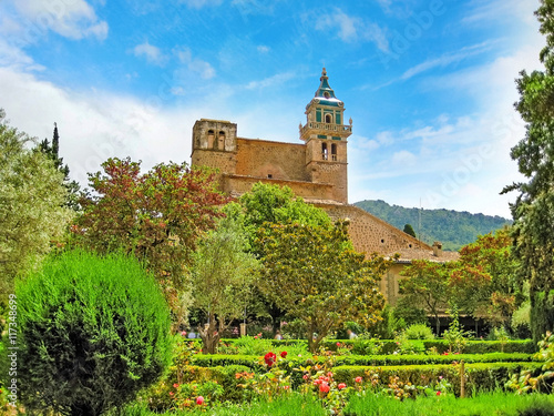 Monastery of Valldemossa, Majorca, Spain photo