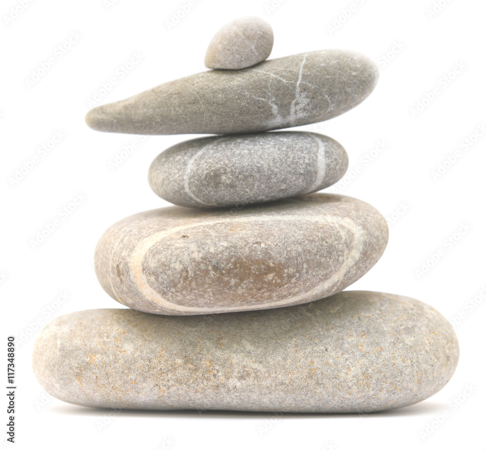 balancing stone tower