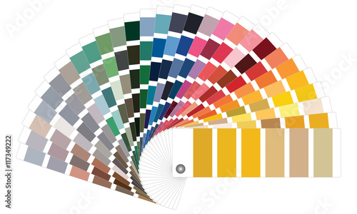 Pantone color palette