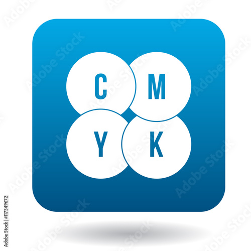 SMYK icon in simple style on a white background
