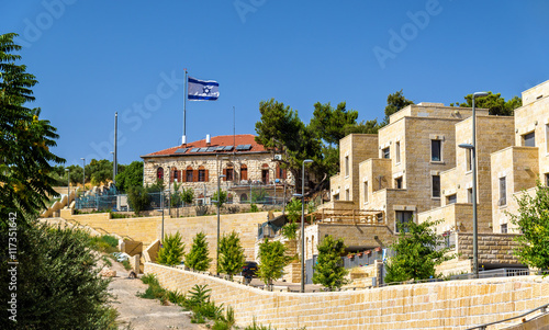 Buildings on the Mount of Olives in Jerusalem