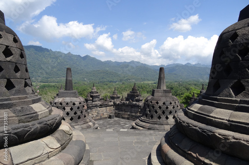 Canvas Print Borobudur Temple Indonesia