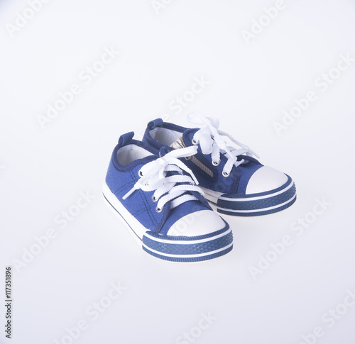 shoe. child s shoes on background. child s shoes on a background