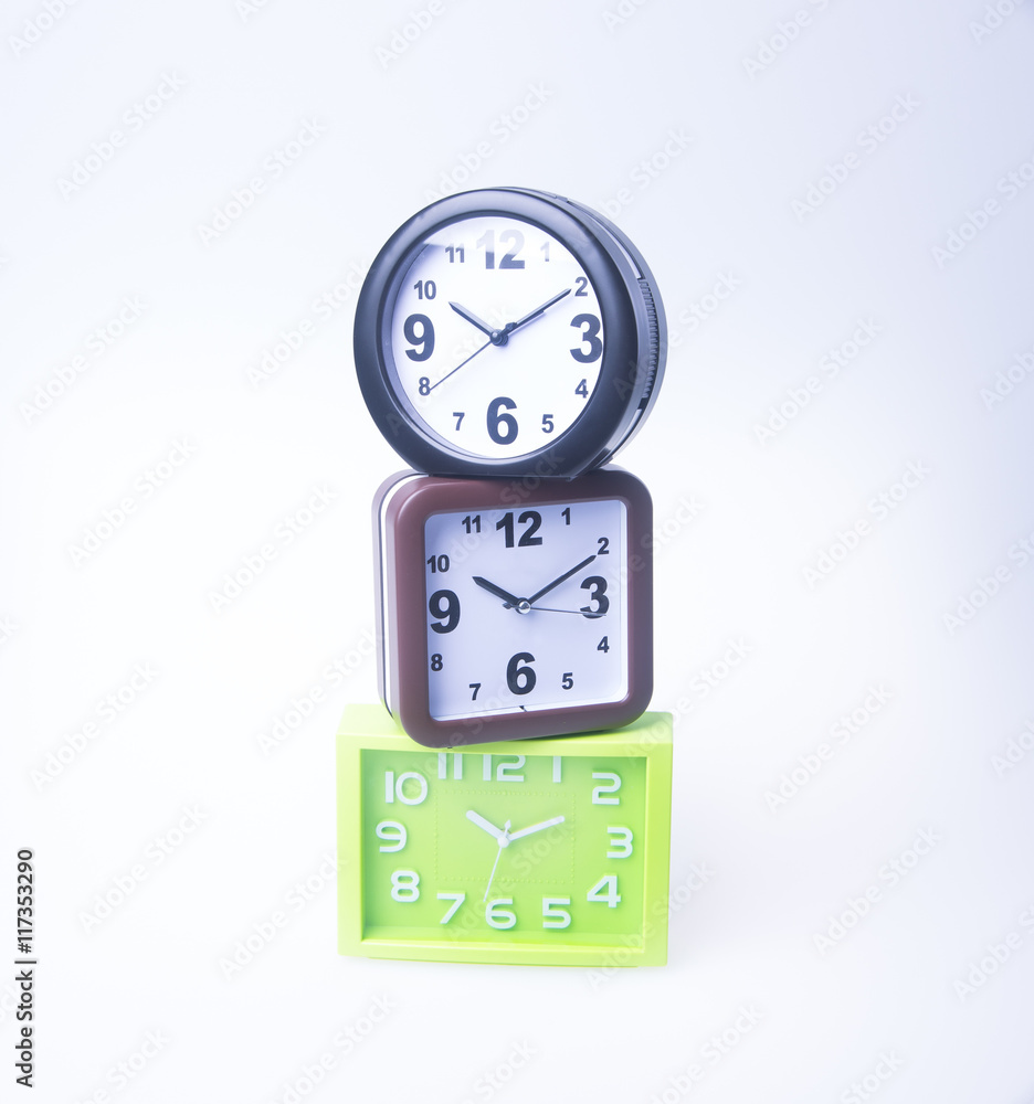 alarm clock. alarm clock on background. alarm clock on the backg