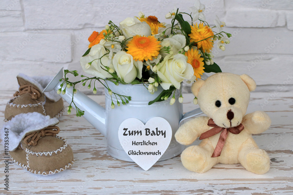 Gl ckwunsch Zum Baby Stock Foto Adobe Stock gl-ckwunsch-zum-baby-stock-foto-adobe-stock