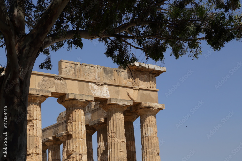 Naklejka premium Selinunte (Templi)