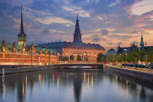 Canvas Print Copenhagen