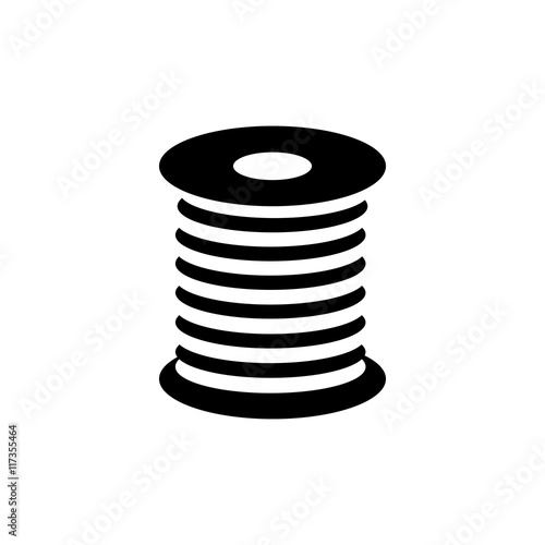 Threads sewing icon vector image