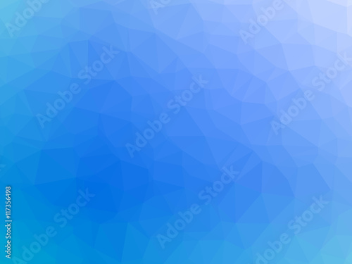 Turquoise blue abstract gradient polygon shaped background