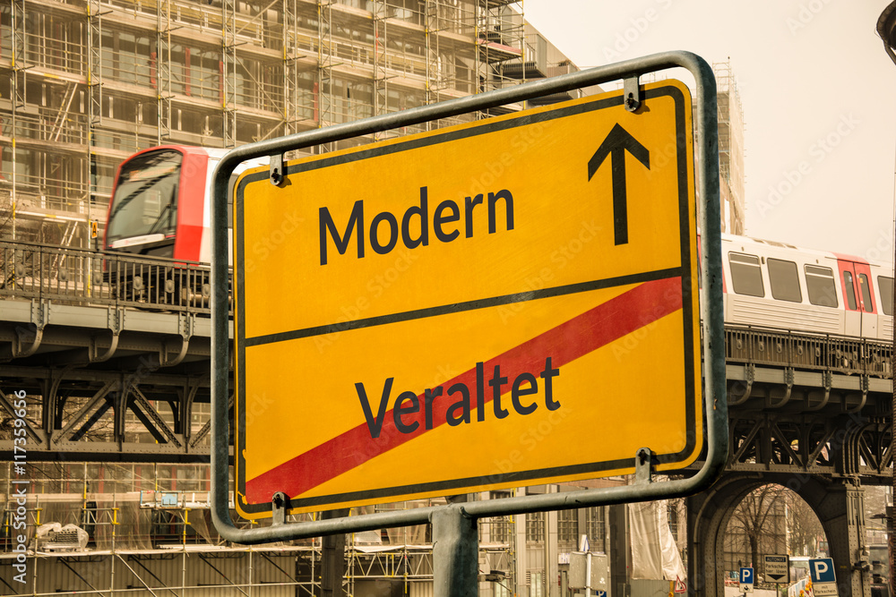 Obraz premium Schild 113 - Modern