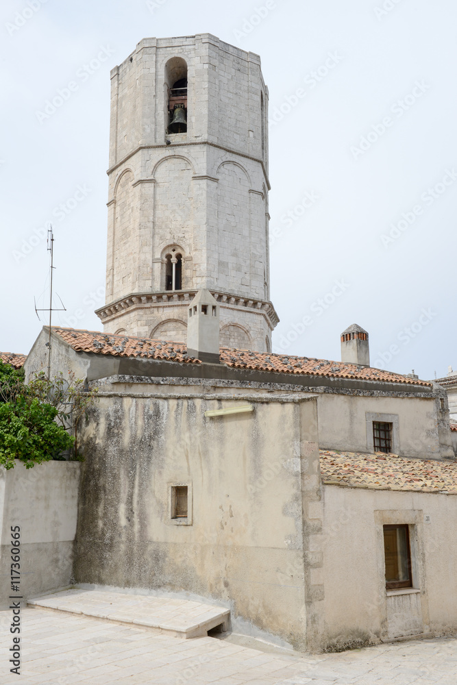 Octagonal tower of Saint Michael Archangel Sanctuary